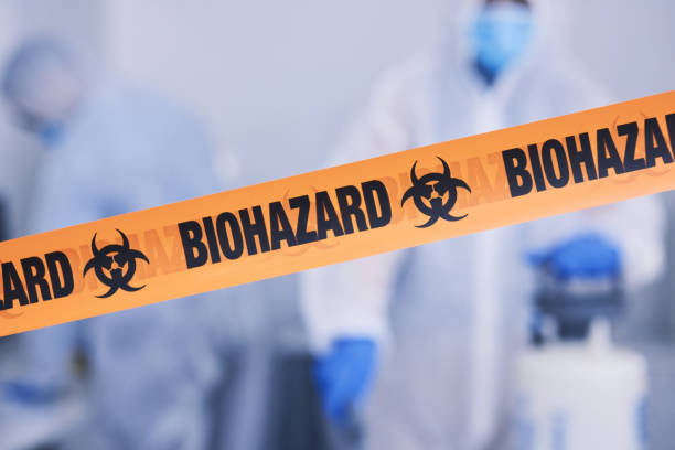 Professional Blood Cleanup technician working in Glen Gardner, NJ